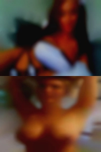 Blonde naked woman and adult very pretty.